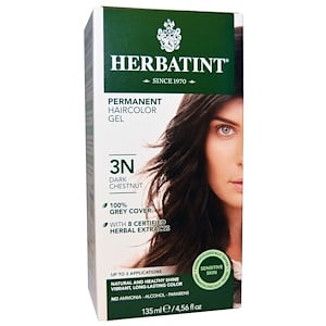 3N הרבטינט- ערכת צבע לשיער ערמוני כהה
