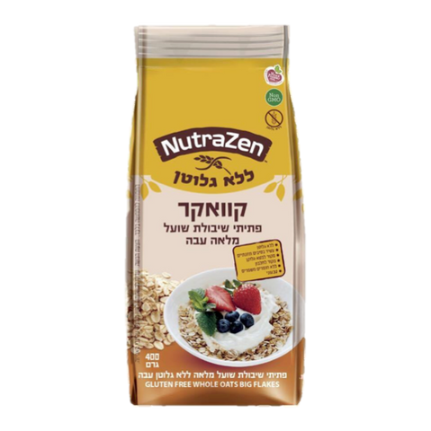 נוטרה זן - קוואקר עבה ללא גלוטן