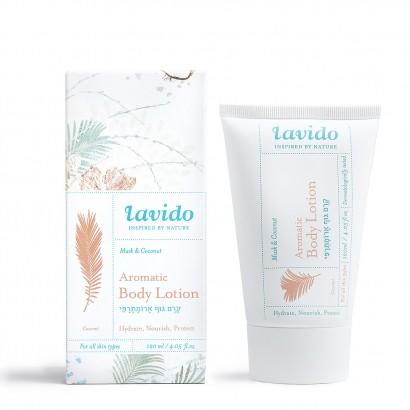 לבידו - קרם גוף ארומתרפי - מאסק וקוקוס - 120 מ״ל