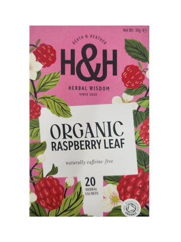 היט אנד היטר - חליטת תה פטל אורגני - 20 יחידות