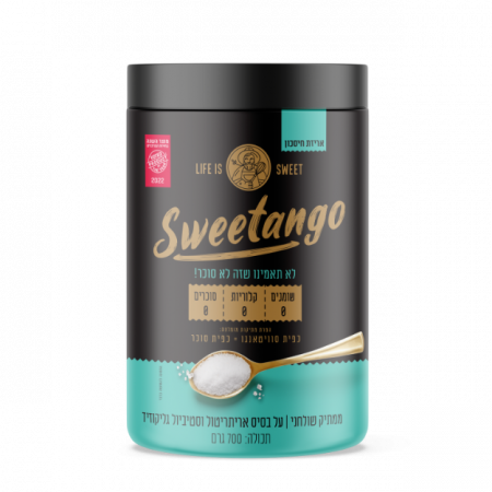 סוויטאנגו - תחליף סוכר מבוסס אריתריטול - 700 גרם