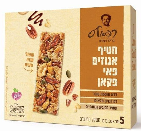 רפאל'ס - מארז חטיפי גרנולה שקדים וטחינה - 150 גרם