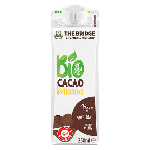 The Bridge - דה ברידג' - משקה שיבולת שועל בננה קקאו אורגני