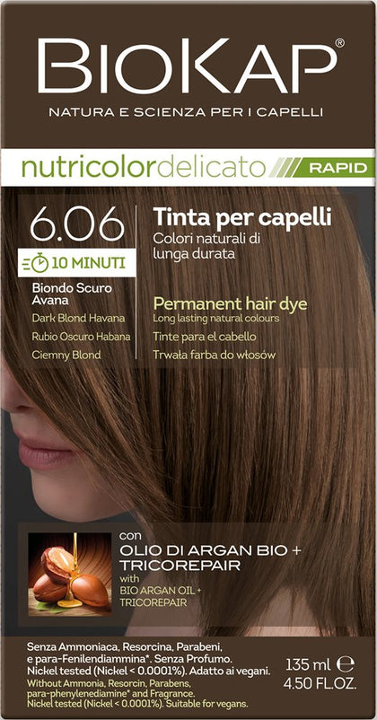 ביו קאפ - צבע שיער טבעי - בלונדי הוואנה עדין 6.06