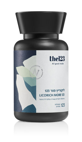 The123 - ליקוריץ מור 123 - 123 כמוסות