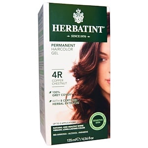 4R הרבטינט- ערכת צבע לשיער נחושת ערמוני