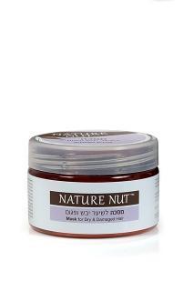 מסכה לשיער יבש ופגום - NATURE NUT