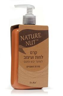 קרם לחות ועיצוב לשיער יבש ופגום מסדרת האגוזים - NATURE NUT