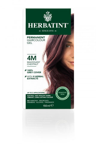 4M הרבטינט- ערכת צבע לשיער מהגוני ערמוני