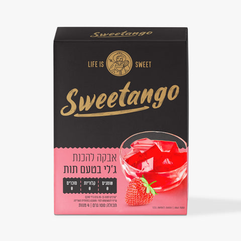  סוויטאנגו - אבקה להכנת ג'לי תות ללא סוכר