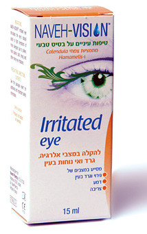 Irritated Eye- נוה פארמה- 15 מ"ל - טבע שופ