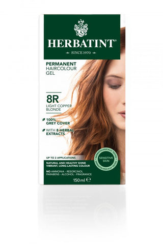 8R הרבטינט- ערכת צבע לשיער נחושת בלונד בהיר