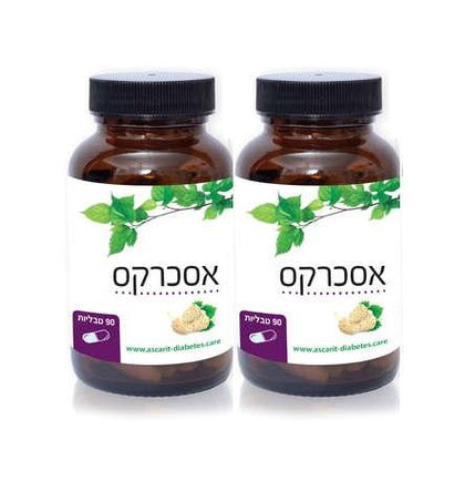 מבצע זוגות -אסכרית - אסכרקס - 90 טבליות