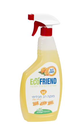 ECO FRIEND - מנקה רב תכליתי בניחוח תפוז - 750 מ"ל - טבע שופ