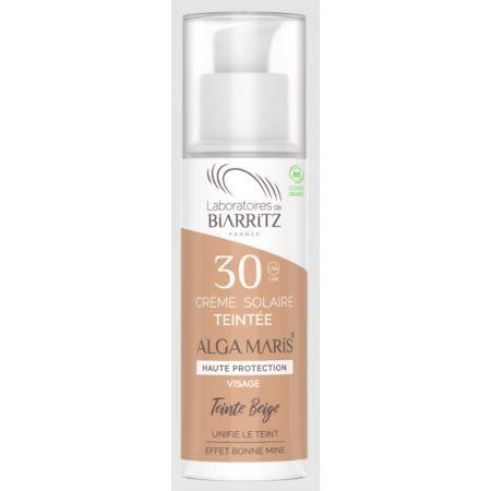 ד"ר האושקה - BEIGE TINTED - קרם הגנה לפנים SPF30 עם גוון 